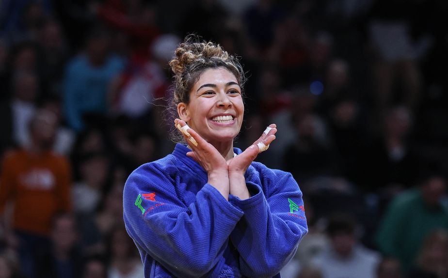 Patrícia Sampaio regressa este fim de semana à competição. Foto Grand Slam Paris 2025 / IJF