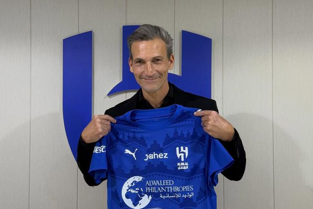 Luís Andrade na apresentação na Arábia Saudita