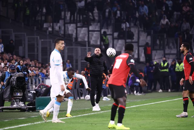 Roberto De Zerbi, treinador do Marselha