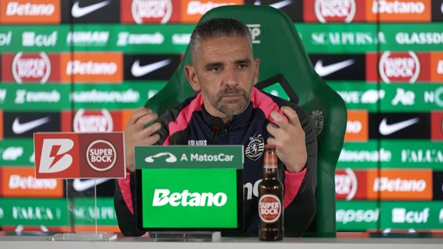 Rui Borges: «Trincão é um jogador extraordinário»