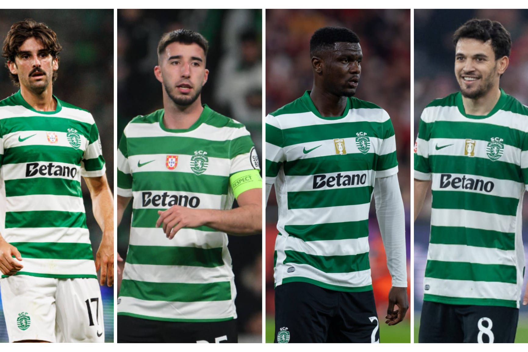 Trincão, Pedro Gonçalves, Gonçalo Inácio e Diomande aumentaram os respetivos vínculos até 2030 nos últimos meses