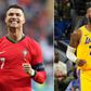 Ronaldo e LeBron James estão no topo das respetivas modalidades