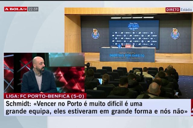 «Schmidt sente a pergunta como que se fosse um ataque»
