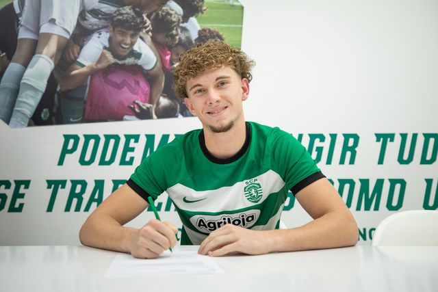 Sporting: Palamarchuk assina contrato profissional