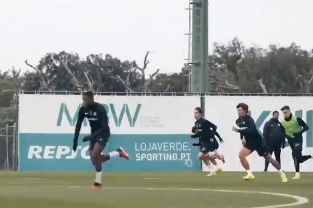 O vídeo que mostra como Amorim trabalha a reação à perda de bola