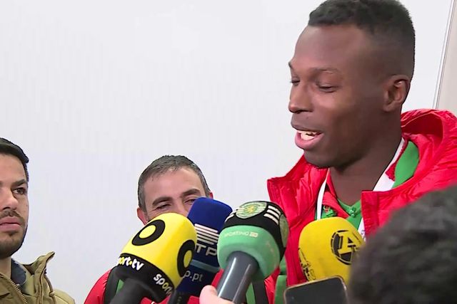 «Agora vou voltar a dormir, porque para a semana regressam os treinos»