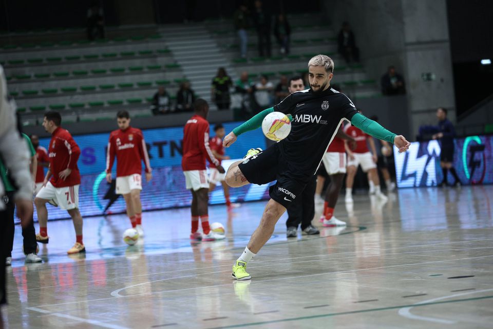 Sporting-Benfica: siga aqui o dérbi de futsal da Taça de Portugal 