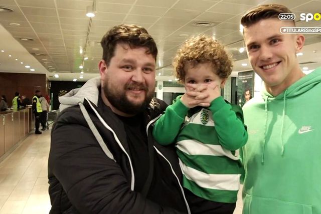 Sporting: Gyokeres deixou o pequeno Mateus boquiaberto