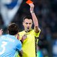 Carta da mulher do árbitro do Lazio-Milan denuncia «brutalidade sem precedentes»
