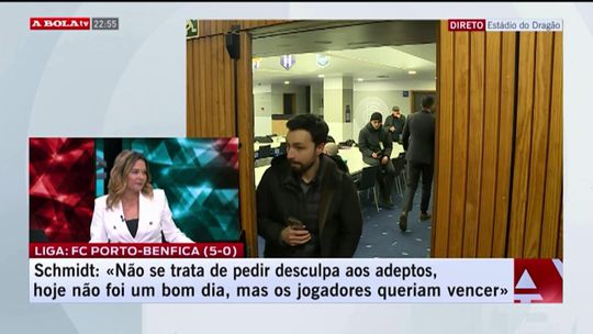 «Schmidt nem sequer deu o primeiro passo, que era pedir desculpa»