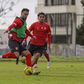 Luís Rocha durante uma sessão de treino do Santa Clara