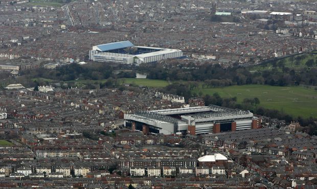 Goodison Park e Anfield