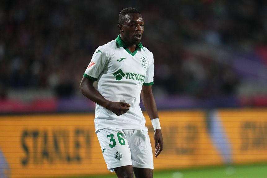 Abdoulaye Keita, extremo de 22 anos, que joga no Getafe pode estar a caminho de Portugal no próximo verão