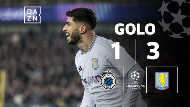 Asensio estreia-se a marcar na UEFA Champions League pelo Aston Villa (vídeo)