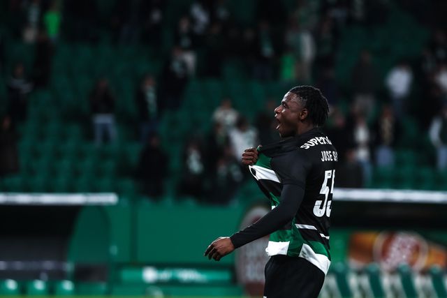 José Silva estreou-se na equipa principal do Sporting diante do Estoril