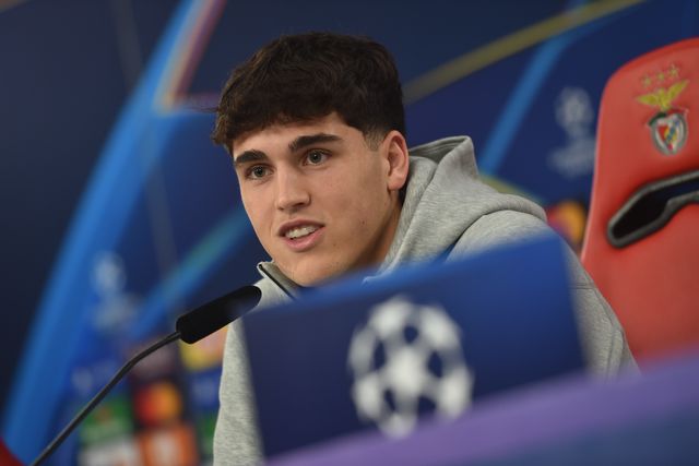 Pau Cubarsí na conferência de imprensa