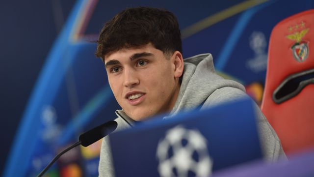 Pau Cubarsí na conferência de imprensa