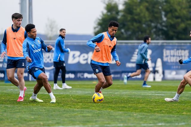 Treino do FC Porto no Olival