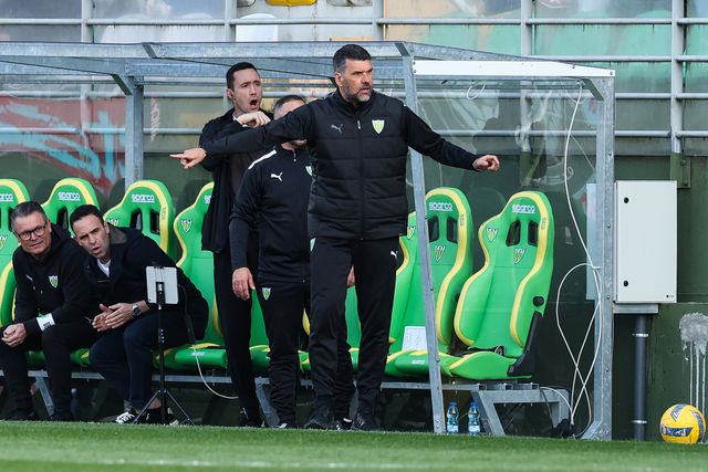 O treinador do Tondela, Cristiano Bacci - Foto: PAULO NOVAIS/LUSA