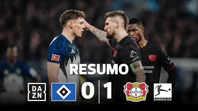 Fábio Vieira viu a nova estrela do Leverkusen derrotar o Hamburgo (resumo)
