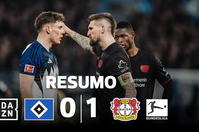 Fábio Vieira viu a nova estrela do Leverkusen derrotar o Hamburgo (resumo)