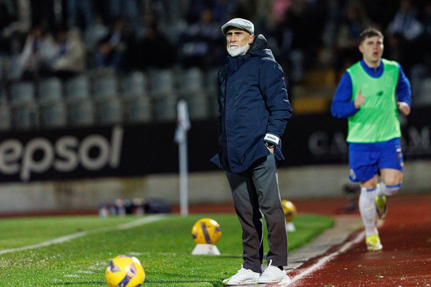 Álvaro Pacheco, treinador do Casa Pia