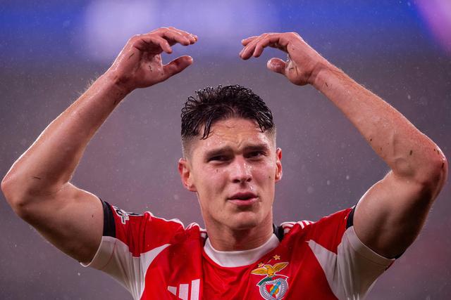 Sudakov, médio-ofensivo do Benfica (foto: Imago)