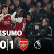 Este Arsenal já só pensa no título (resumo)