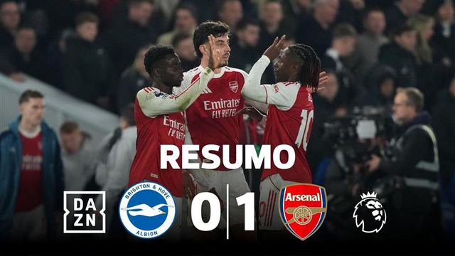 Este Arsenal já só pensa no título (resumo)