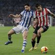 Real Sociedad, de Guedes, mais forte no duelo basco e com lugar na final da Taça do Rei
