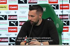 «O intervalo dura 15 minutos, mas o Sporting tem o luxo de decidir quando voltar»