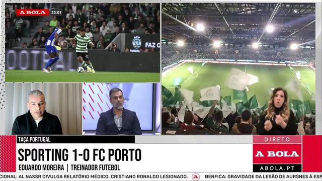 «Sporting precisou muito de Trincão na primeira parte e raramente o encontrou»