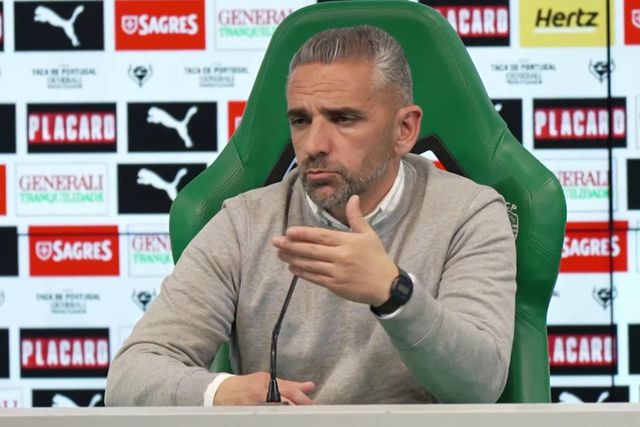 Rui Borges: «Não vou comentar arbitragem, é a opinião do treinador adversário»