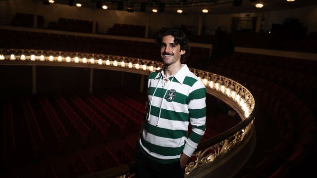 Anúncio da renovação de Trincão foi feito no Teatro Politeama, em Lisboa - Foto: SPORTING CP