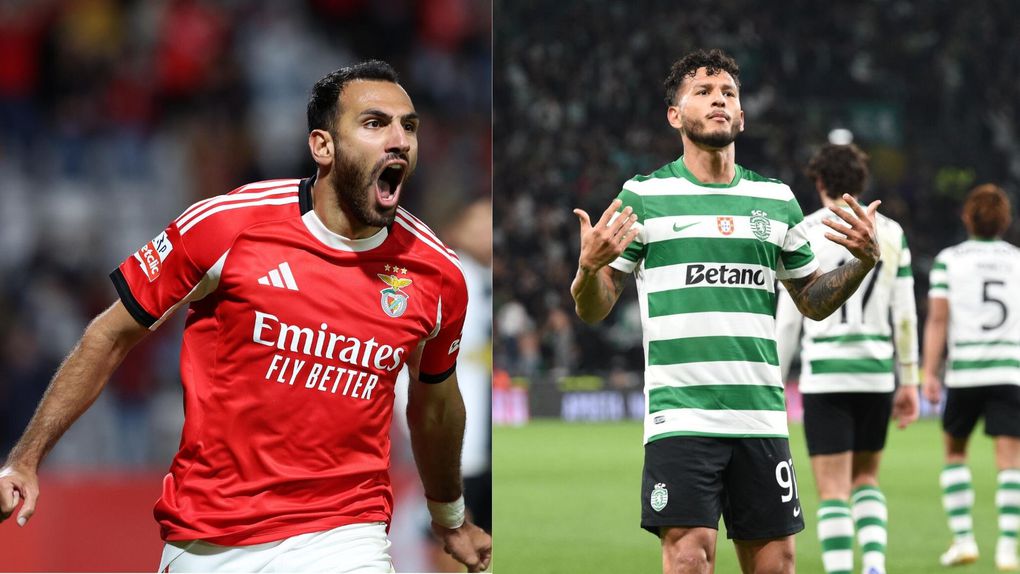 Pavlidis (Foto: Catarina Morais / Kapta+) e Luis Suárez (Foto: Sérgio Miguel Santos)