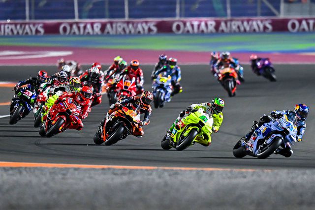 Corrida de MotoGP em 2025 no Qatar