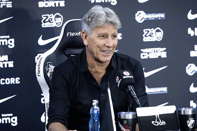 Renato Gaúcho apresentado - Foto: Vasco da Gama
