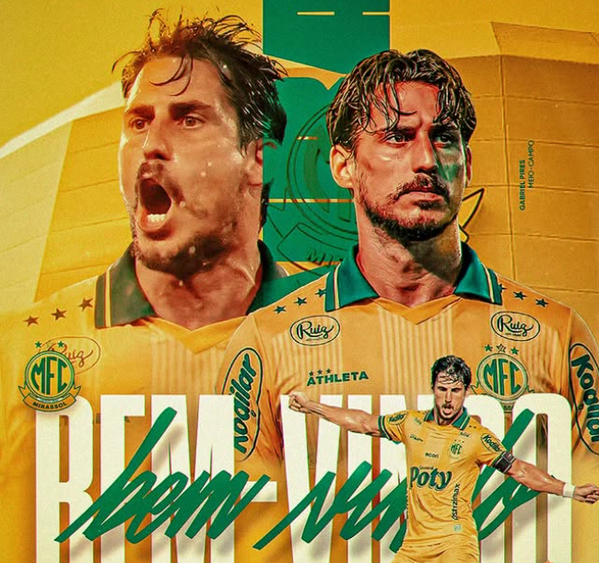 Mirassol anunciou Gabriel - Foto: Mirassol