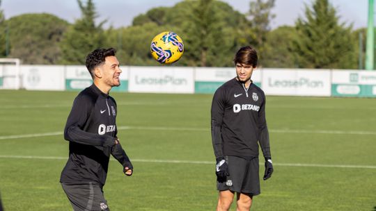 Sporting: Pedro Gonçalves já se treinou