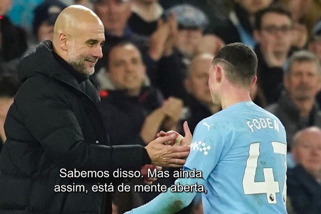 «Foden pode fazer o que quiser»