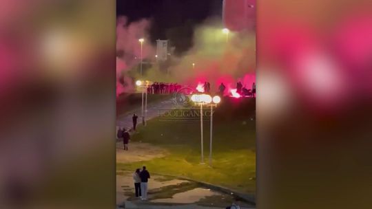 Adeptos do Hadjuk Split causam o caos na Croácia