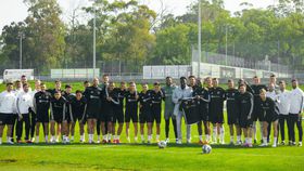 Liga: Eder visitou o plantel do Casa Pia