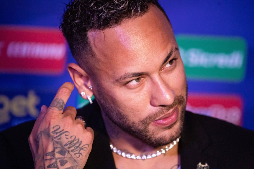 Neymar, estrela do Santos que no entanto pouco mostrou na equipa de Pedro Caixinha (Foto: IMAGO)