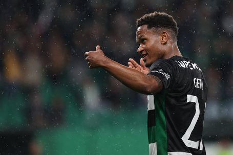 Geny Catamo começou a época como titular