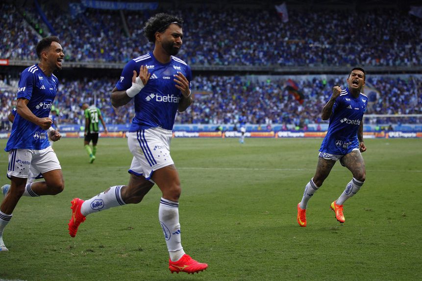 Gabigol, avançado do Cruzeiro