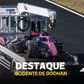 Milagre de Doohan! Piloto da Alpine despista-se a 300 km/h e sai ileso