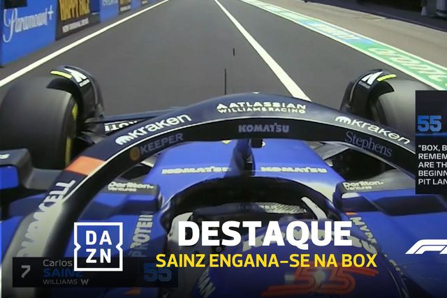 Sainz estava com a cabeça na Ferrari? Espanhol falha a box da Williams