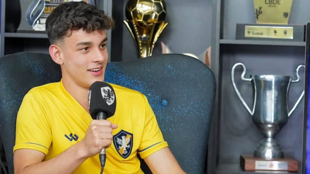 Diego Guerra, de 18 anos, é médio ofensivo e vai estar em Alcohete a prestar provas durante duas semanas