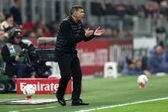 Sérgio Conceição, treinador do Milan, no dérbi de Milão, em San Siro