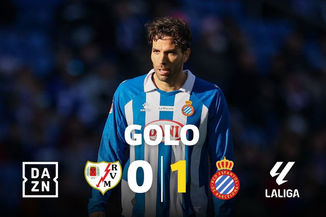 VÍDEO: defesa-central uruguaio cabeceia para o 1-0 para o Espanhol